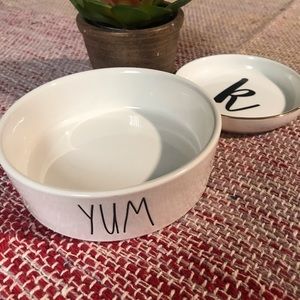 Rae Dunn Small YUM Kitty Bowl